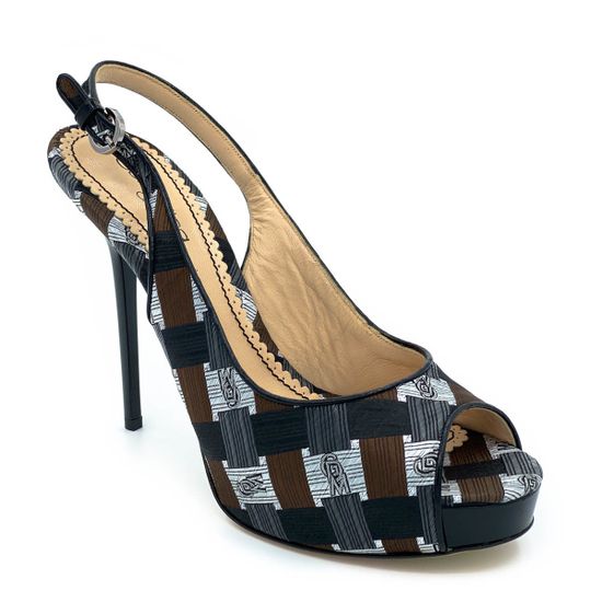 Босоножки Gerardino di Maggio мультиколор  кожаные - фото 2, 1306 GDM