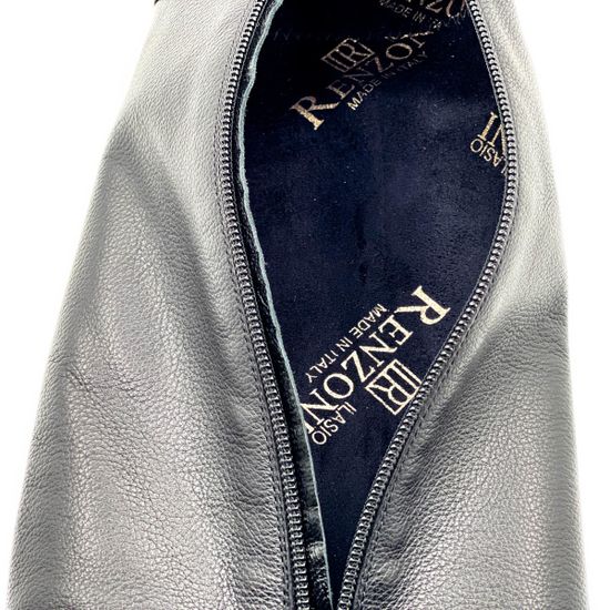 Сапоги Ilasio Renzoni черные кожаные Байка - фото 6, 