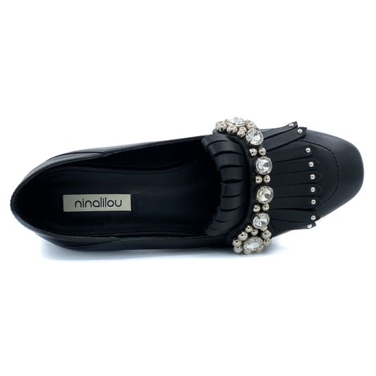 Лоферы женские NinaLilou - фото 5, 281591YL NL SILVER