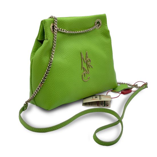 Сумка Marina Creazioni салатовая кожаная - фото 2, B6064 MC SALAT