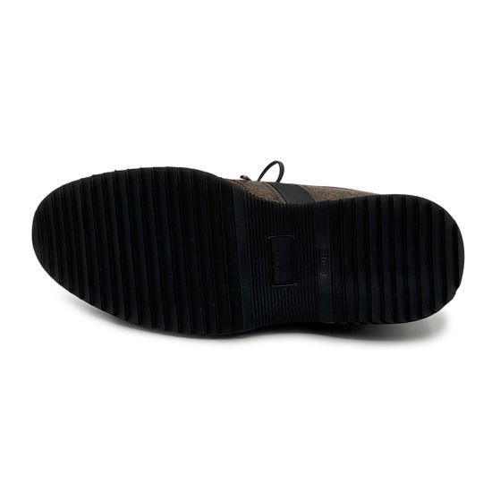 Полуботинки GIAMPIERONICOLA коричневые замша/кожа на байке - фото 4, A43685B GPN MORO