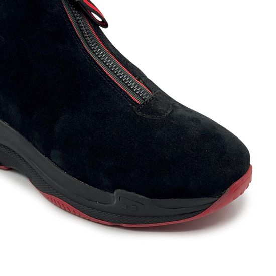 Ботинки Cover черные замшевые МЕХ 2026 - фото 6, 1515-3 COV 2026