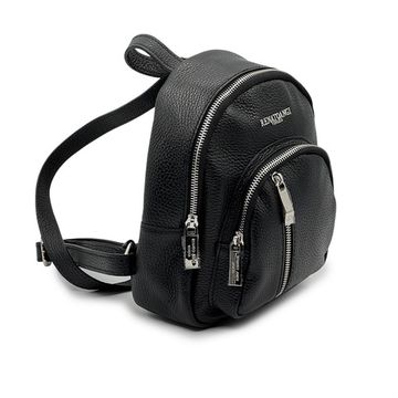 Сумка-рюкзак Renato Angi черная кожаная - фото 2, 3360501 RA NERO