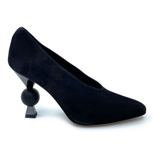 Туфли Tiffi черные замшевые - фото 1, S121 TI NERO