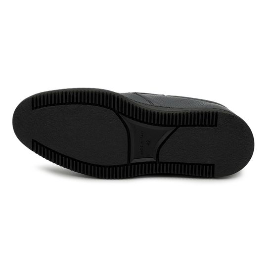 Слипоны GIAMPIERONICOLA синие кожаные на байке - фото 4, 40197 GPN BLU