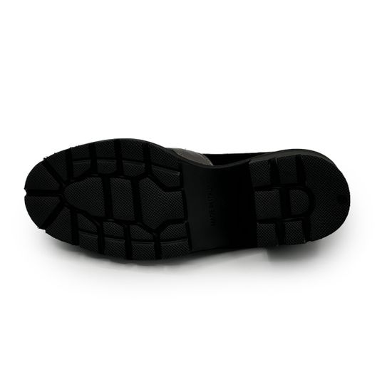 Лоферы MOT-CLE черные замшевые демисезонные - фото 4, MOT2778 MOT NERO