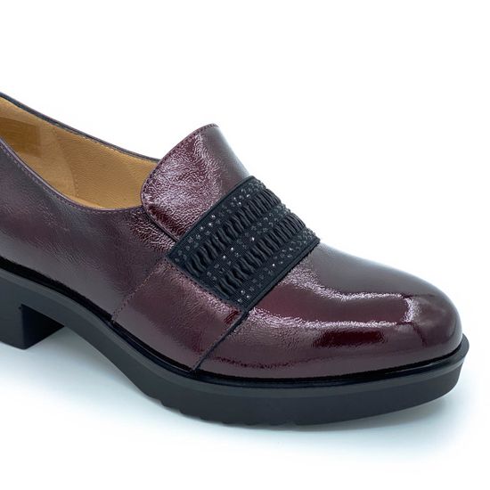 Полуботинки Donna Soft бордовые наплак демисезонные - фото 6, DS0906 DS OX