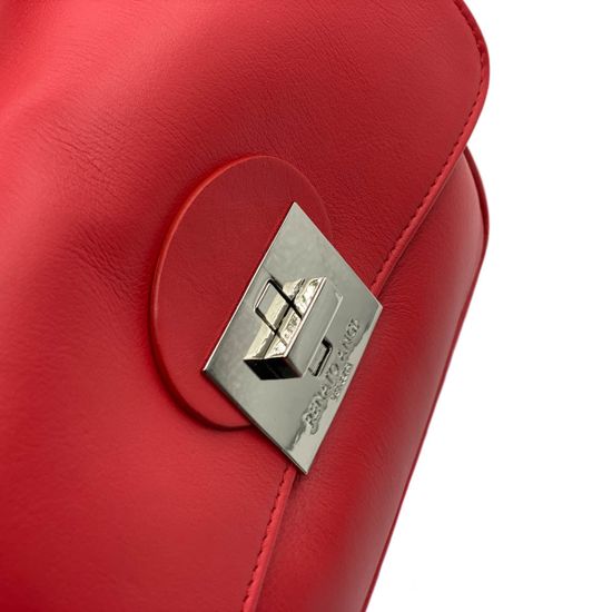 Сумка Renato Angi красная кожаная - фото 4, 2701281 RA ROSSO