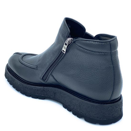 Ботинки Giampieronicola черные кожаные Байка - фото 3, 