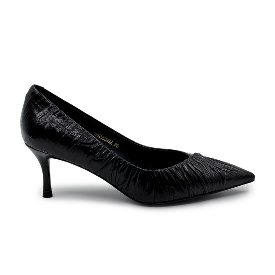 Туфли TUFFONI черные наплак кожаные - фото 1, 3526034LL TUF LAK