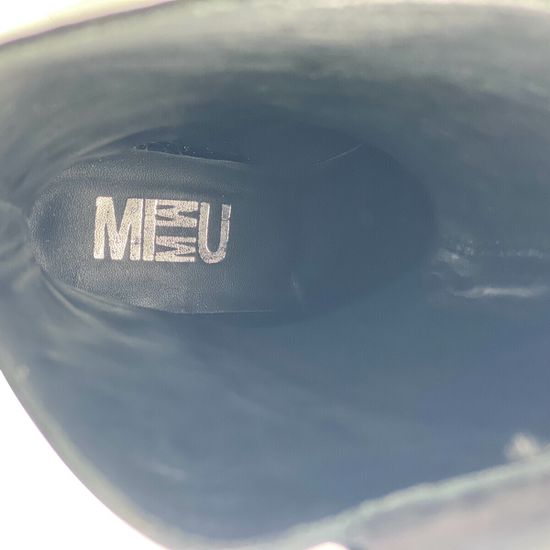 Полусапоги казаки MIMMU черные кожаные демисезонные - фото 7, F739M33 MIM NERO