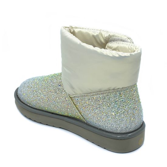 Угги Marcelo Lopez белые текстиль МЕХ - фото 3, CN5204 ML BIANCO