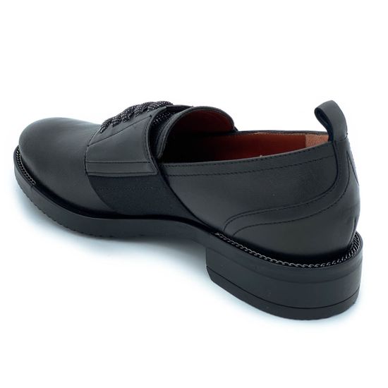 Полуботинки Mot CLe черные кожаные демисезонные - фото 3, MOT1505 MOT NERO