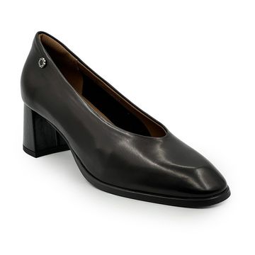 Туфли TUFFONI черные кожаные - фото 2, 3524067LL TUF NAPPA