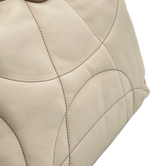 Сумка Renato Angi бежевая кожаная - фото 4, 