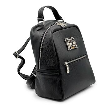 Рюкзак Renato Angi черный кожаный - фото 2, 3554801 RA NERO