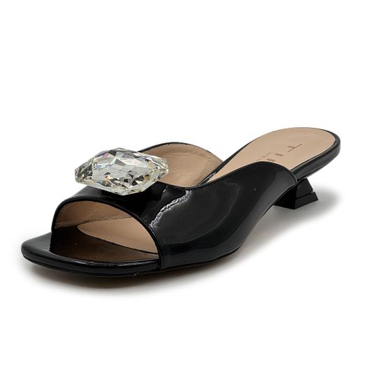 Мюли Tiffi черные лакированные - фото 2, Q22/30M TI NERO