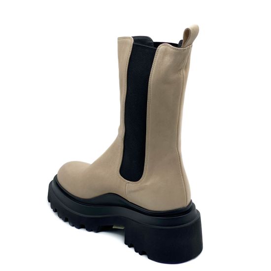 Ботинки Fru.it бежевые кожаные демисезонные - фото 3, 7117 FR