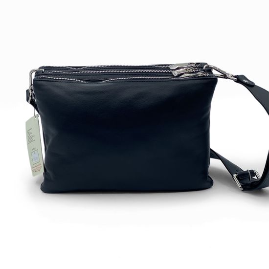 Сумка Renato Angi черная кожаная - фото 3, 