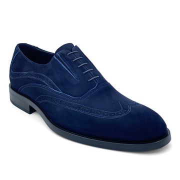 Туфли Bruno Antolini синие замшевые демисезонные - фото 2, 98085 BA BLU