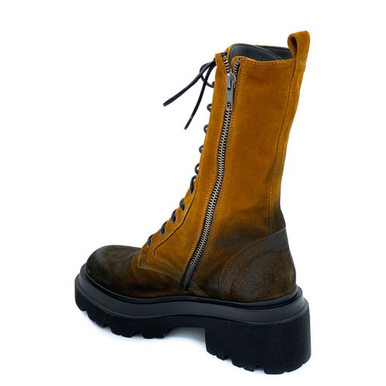 Ботинки Fru.it коричневые замшевые Байка - фото 3, 7682L FR