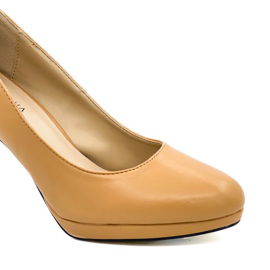 Туфли женские Pacomena кожаные бежевые - фото 5, 6812 PAC