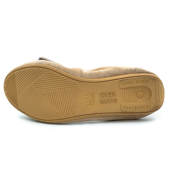 Балетки Gianni Renzi бежевые - фото 4, RV1040C GR