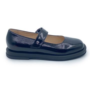 Туфли с ремешком CV COVER черные лакированные - фото 1, 142-1 COV LAK NERO