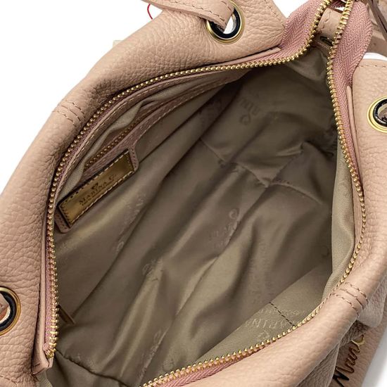 Сумка Marina Creazioni розовая кожаная - фото 6, 