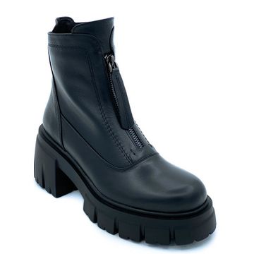 Ботинки CVCover черные кожаные на байке - фото 2, 46931-1 COV