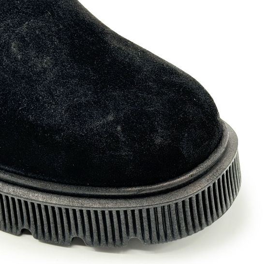 Ботинки челси CV COVER черные замшевые на шерсти - фото 6, 365637-3 COV