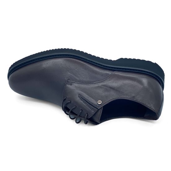 Туфли Giampieronicola темно-коричневые кожаные демисезонные - фото 5, 42701A GPN MORO