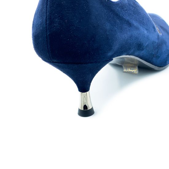 Туфли Rosso Nero синяя замша - фото 6, 4506 RN