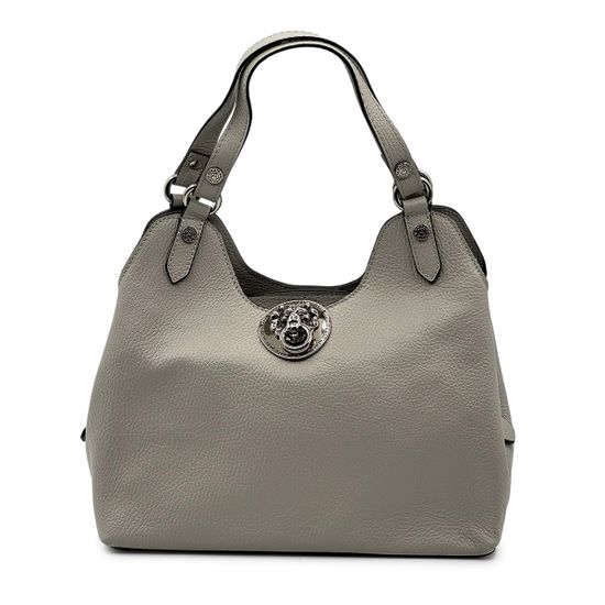 Сумка Renato Angi серая кожаная - фото 1, 3455901 RA GRIGIO