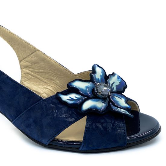 Босоножки Ilasio Renzoni синие - фото 6, 