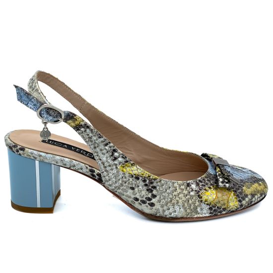 Босоножки Luca Verdi серые/мультиколор - фото 1, 