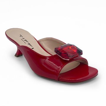 Мюли Tiffi лакированные красные - фото 2, Q14/50L TI ROSSO