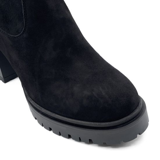 Сапоги CVCover черные замшевые евромех - фото 5, 840104-2 COV