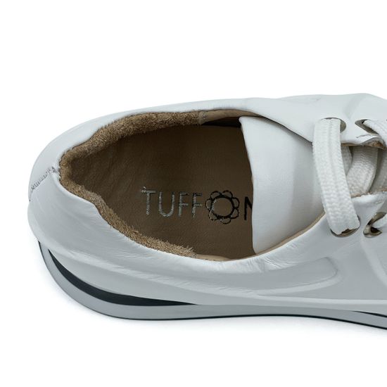 Кроссовки Tuffoni белые кожаные - фото 7, 5223018LL TUF
