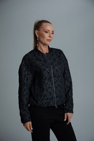 Бомбер Tuffoni черный - фото 4, 7726023 TUF NERO