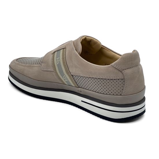 Кеды GiamPieroNicola бежевые из нубука - фото 3, 