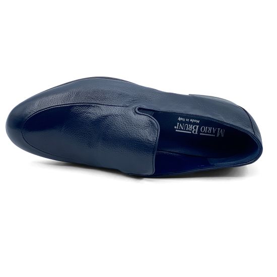 Туфли Mario Bruni кожаные синие - фото 5, 62277 MB