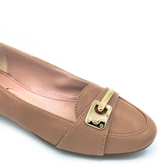 Туфли Giorgio Piergentili рыжие кожаные - фото 5, 