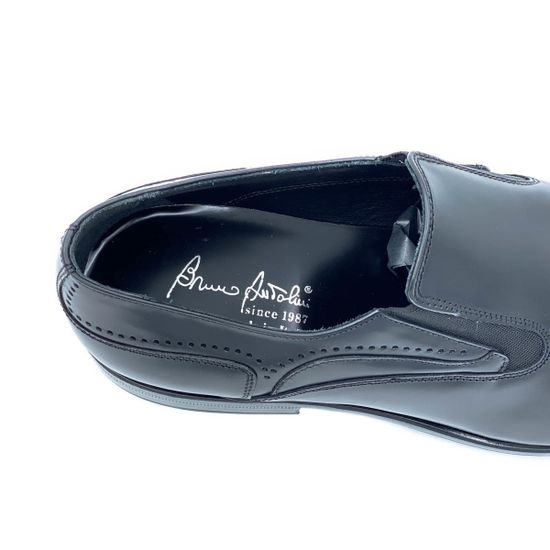 Туфли Bruno Antolini черные кожаные - фото 7, 97800 BA NERO