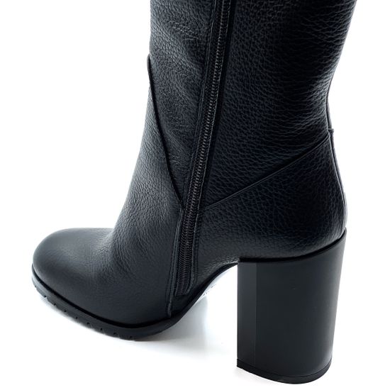 Сапоги Giorgio Piergentili кожа черная байка - фото 7, 394 GP NAPPA