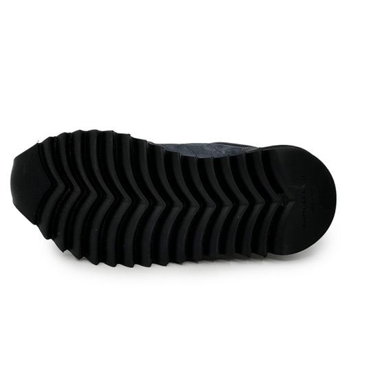 Кроссовки GIANFRANCO BUTTERI черные/синие/коричневые кожаные/замшевые демисезонные - фото 4, 