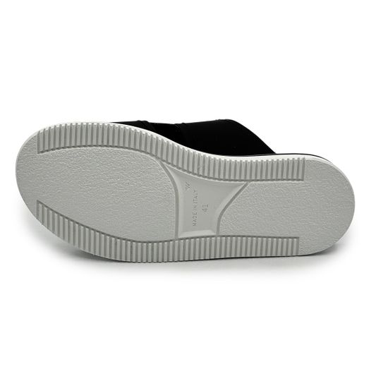 Шлепанцы GIAMPIERONICOLA черные кожаные - фото 4, A5709A GPN