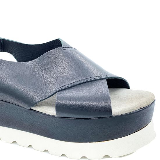 Босоножки Fru.it черные кожаные - фото 6, 