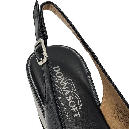 Босоножки Donna Soft черные наплак - фото 7, DS2306 DS NERO