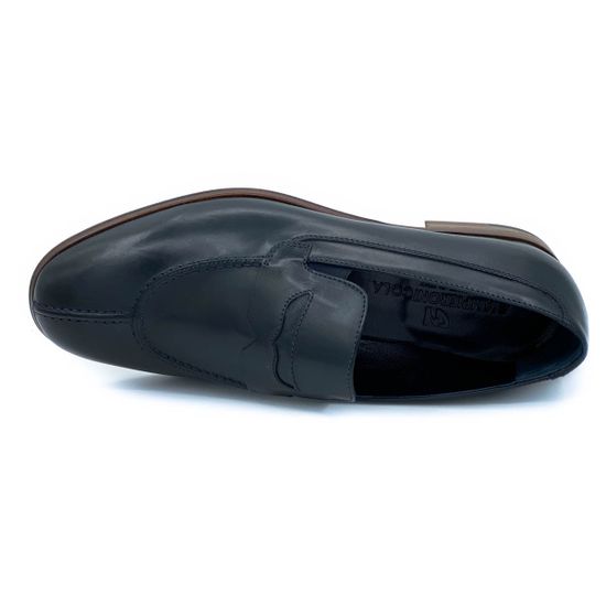 Туфли Giampieronicola синие кожаные - фото 5, Z43402 GPN